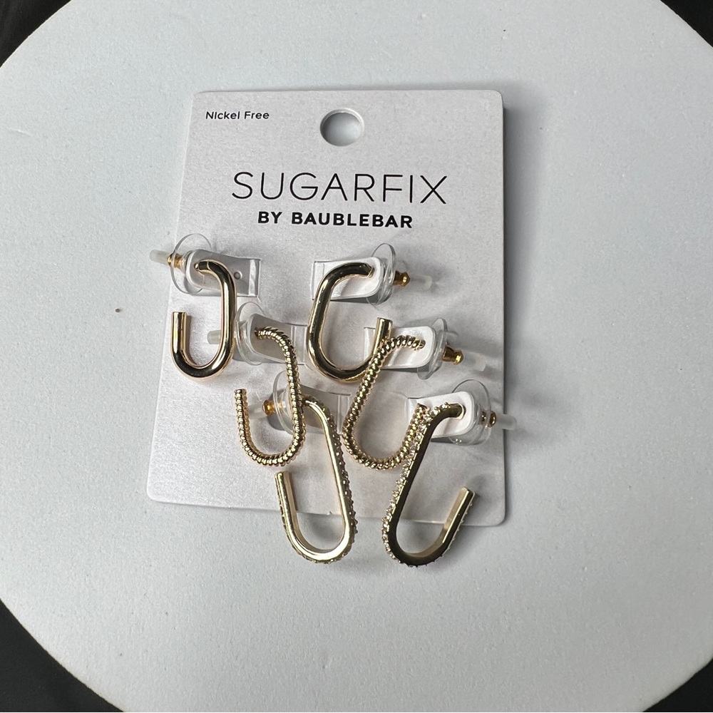 Item 19 - Chain Link Sugarfix Earrings by Baublebar